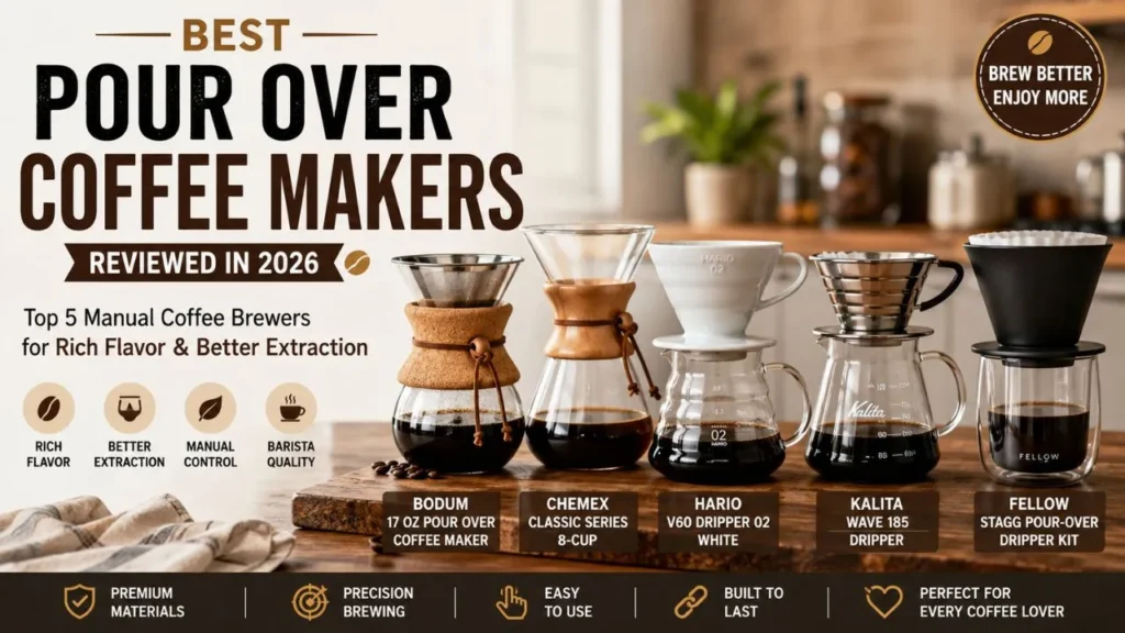 Best Pour Over Coffee Makers Reviewed