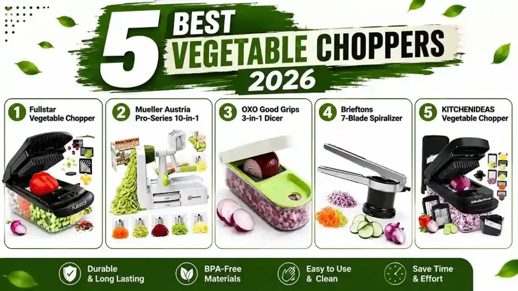 5 Vegetable Choppers in 2026:
