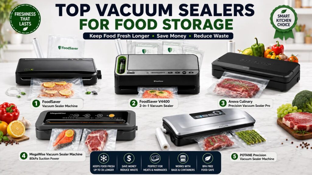 Vacuum Sealers for Food Storage
