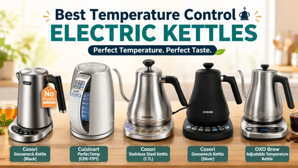 Electric Kettles With Temperature Control