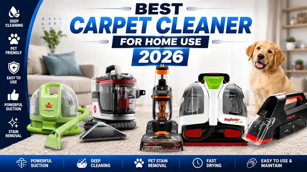 Best Carpet Cleaners for Home Use 2026