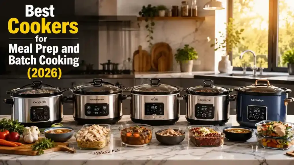 Cookers for Meal Prep and Batch Cooking
