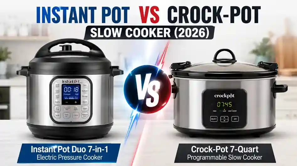 Instant Pot vs Crock-Pot Slow Cooker