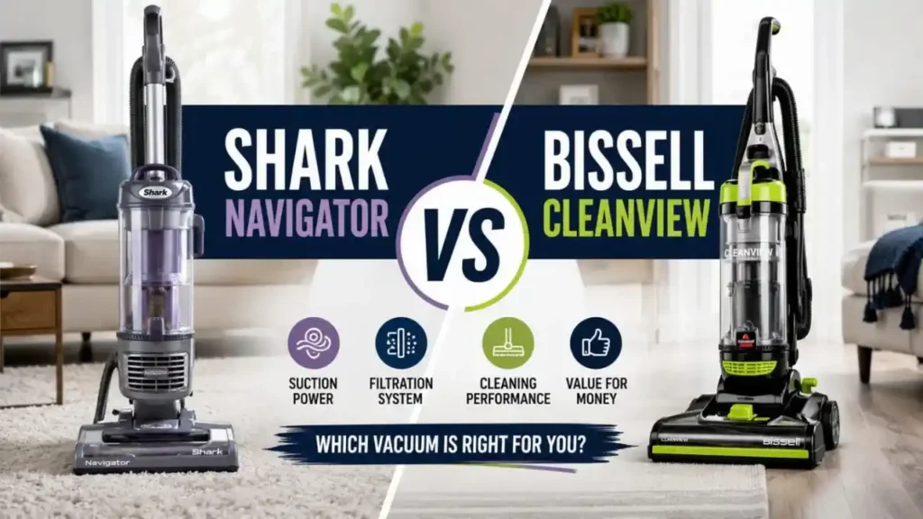 Shark Navigator Vs Bissell CleanView