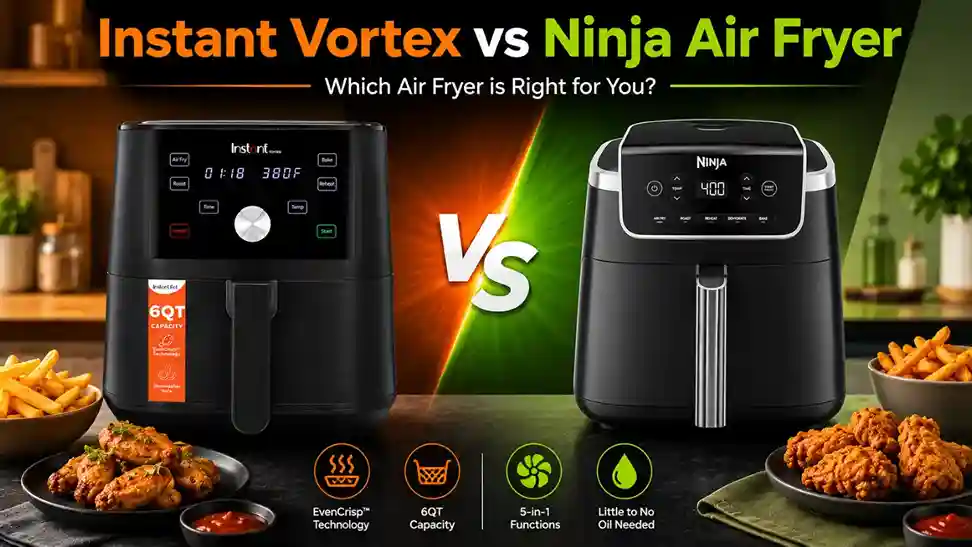 Instant Vortex vs Ninja Air Fryer