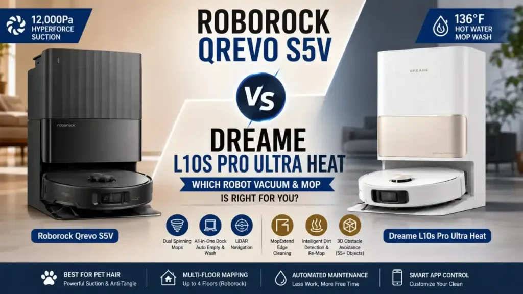 Roborock Qrevo Pro vs Dreame L10s Ultra