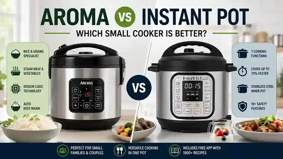 AROMA vs Instant Pot Duo Mini