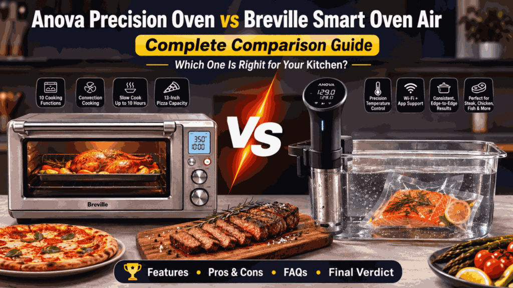 Anova Precision Oven vs Breville Smart Oven Air
