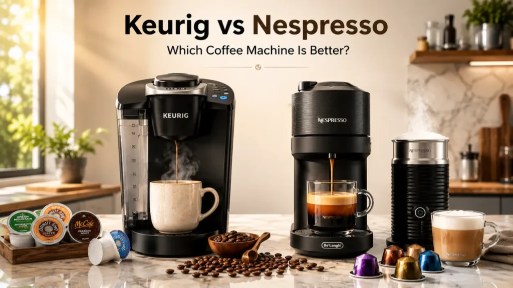 Keurig vs Nespresso Coffee Machine
