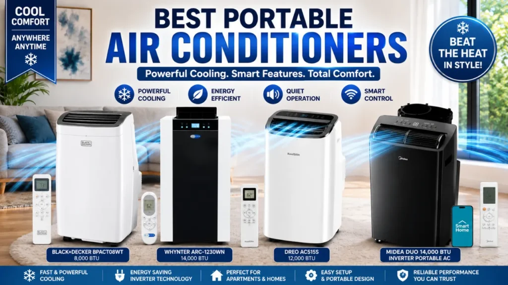 best portable air conditioners for apartments