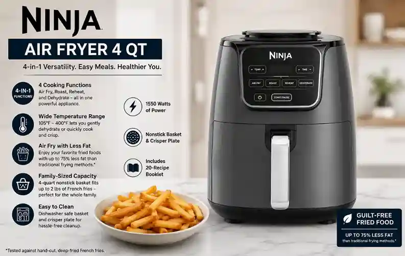 Ninja vs Instant Air Fryer