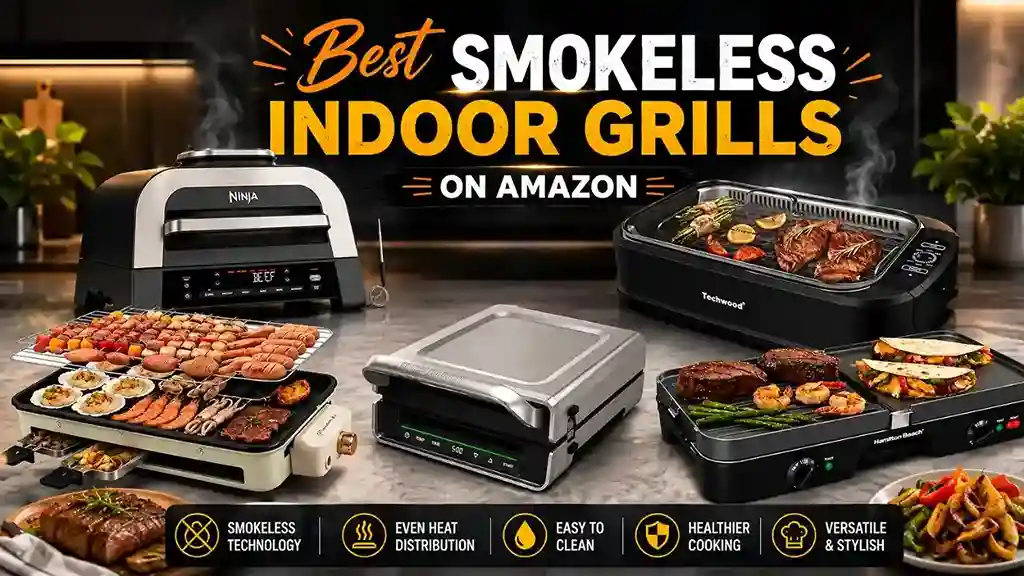Best smokless indoor Grills on Amazon 2026